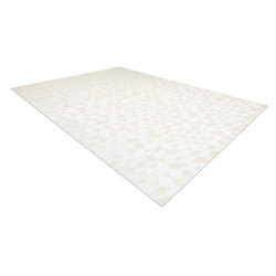 Dywan PEARL 51321A krem - Geometryczny, ekskluzywny, strukturalny  192x290cm