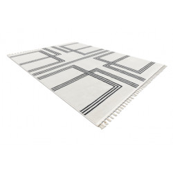 Dywan AMOUR 53091C krem - Geometryczny, linie nowoczesny, elegancki 118x180cm Dywan AMOUR 53091C krem - Geometryczny, linie nowoczesny, elegancki 118x180cm