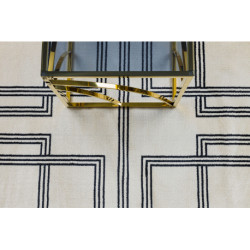 Dywan AMOUR 53091C krem - Geometryczny, linie nowoczesny, elegancki 118x180cm Dywan AMOUR 53091C krem - Geometryczny, linie nowoczesny, elegancki 118x180cm