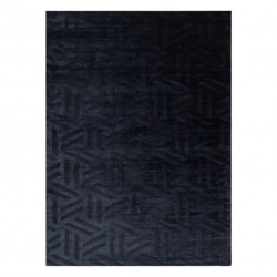 Dywan PEARL 51326E czarny - Geometryczny, ekskluzywny, strukturalny 154x230cm