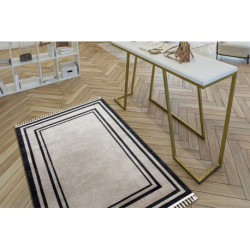 Dywan AMOUR 53104A beż - Ramka, nowoczesny, elegancki 118x180cm Dywan AMOUR 53104A beż - Ramka, nowoczesny, elegancki 118x180cm