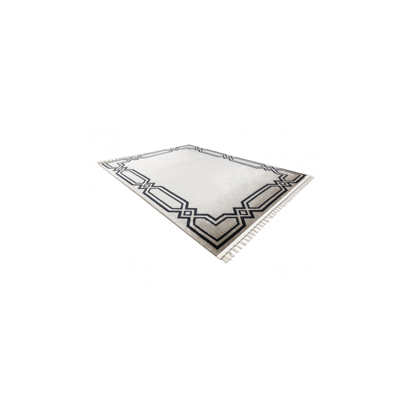 Dywan AMOUR 53071A beż - Ramka, nowoczesny, elegancki 98x300cm Dywan AMOUR 53071A beż - Ramka, nowoczesny, elegancki 98x300cm