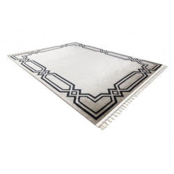 Dywan AMOUR 53071A beż - Ramka, nowoczesny, elegancki 157x230cm