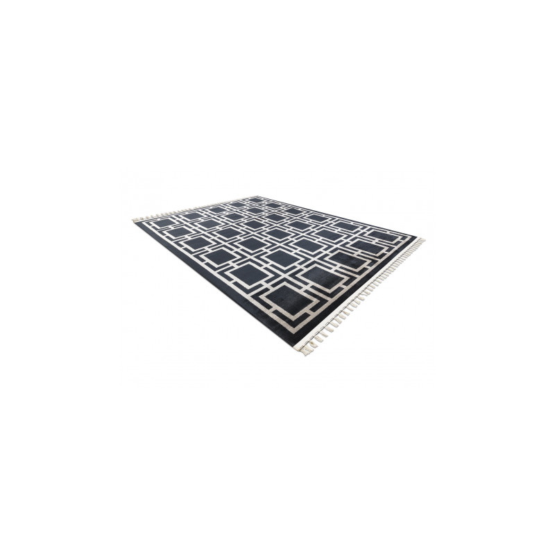 Dywan AMOUR 53078B czarny - Geometryczny, linie nowoczesny, elegancki 118x180cm Dywan AMOUR 53078B czarny - Geometryczny, linie nowoczesny, elegancki 118x180cm