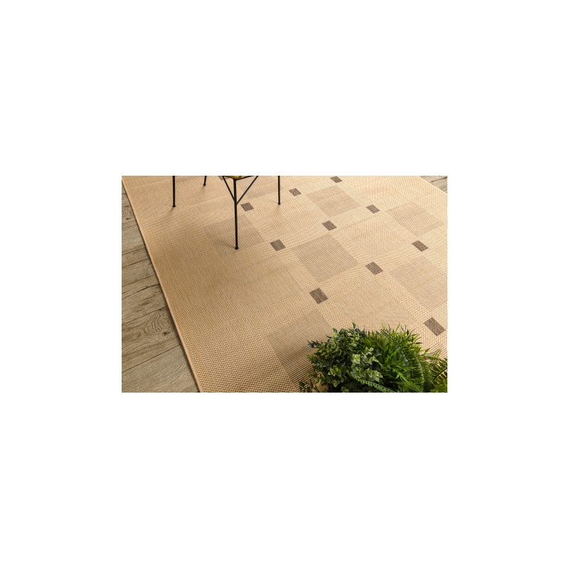 DYWAN SZNURKOWY SIZAL FLOORLUX 20079 mais / coffeee 200x290cm