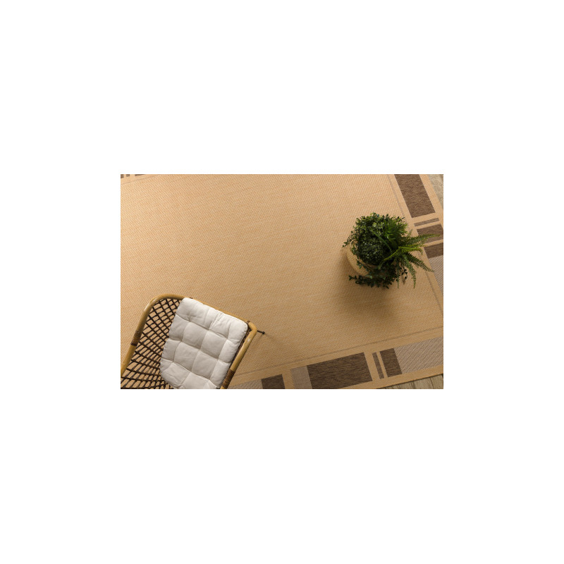 DYWAN SZNURKOWY SIZAL FLOORLUX 20195 mais / coffeee 120x170cm DYWAN SZNURKOWY SIZAL FLOORLUX 20195 mais / coffeee 120x170cm