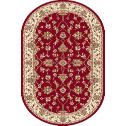Dywan Agnella StandDrd Begonia Bordo Owal