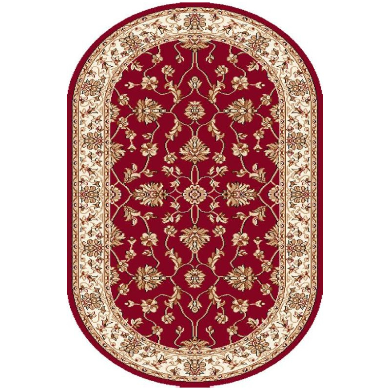 Dywan Agnella StandDrd Begonia Bordo Owal