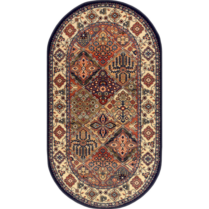 Dywan Agnella Standard Bergenia Złocisty Owal