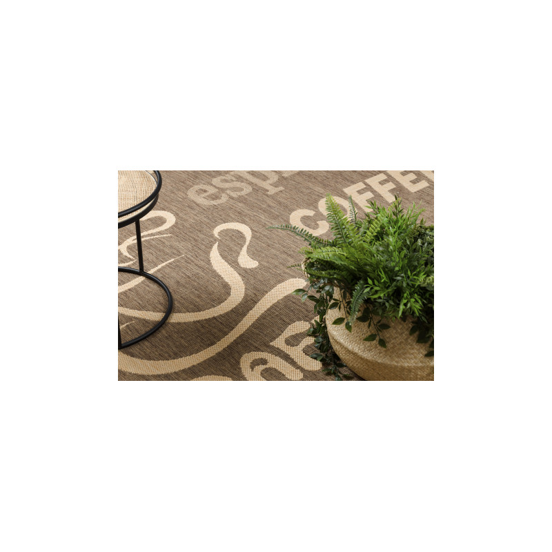 DYWAN SZNURKOWY SIZAL FLOORLUX 20221 coffee / mais 200x290cm
