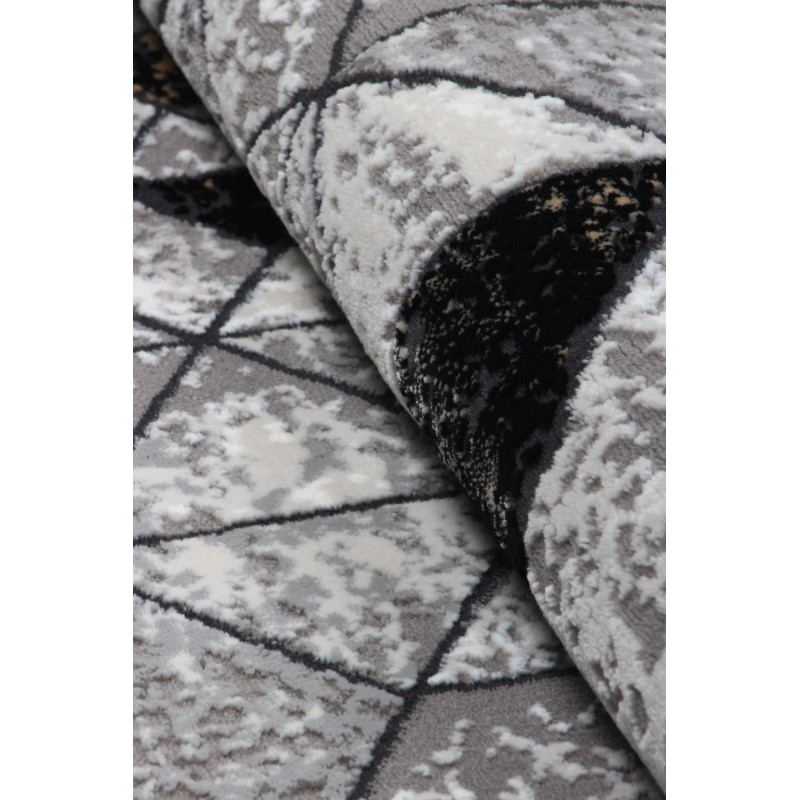 Dywan Tender 23092B BLACK/L.GREY VELVET 155x230cm Dywan Tender 23092B BLACK/L.GREY VELVET 155x230cm