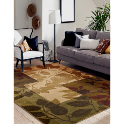 Dywan ROYAL 5282 Liście - beż / zielony 180x270cm Dywan ROYAL 5282 Liście - beż / zielony 180x270cm