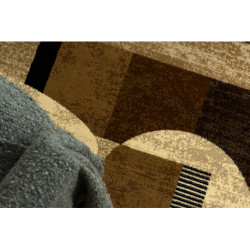 Dywan ROYAL 5376 Geometryczny, Koła - beż / krem 250x350cm