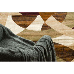 Dywan ROYAL HD10 Geometryczny - beż / zielony 150x230cm