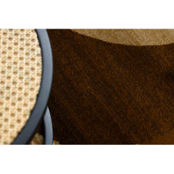 Dywan ROYAL HE405 Geometryczny - brązowy / krem 100x200cm Dywan ROYAL HE405 Geometryczny - brązowy / krem 100x200cm