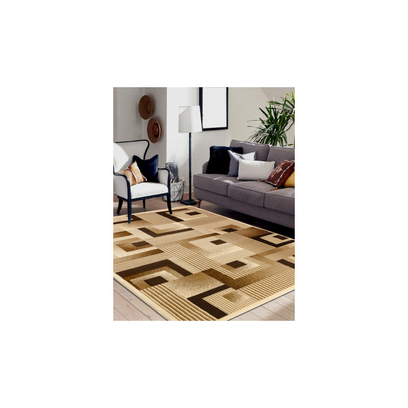 Dywan ROYAL G2069 Geometryczny, linie - krem 250x350cm Dywan ROYAL G2069 Geometryczny, linie - krem 250x350cm