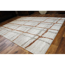Dywan SHADOW 9359 cream / rust 200x290cm
