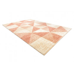 Dywan FEEL 5672/17911 TRÓJKĄTY beż/terakota 160x220cm