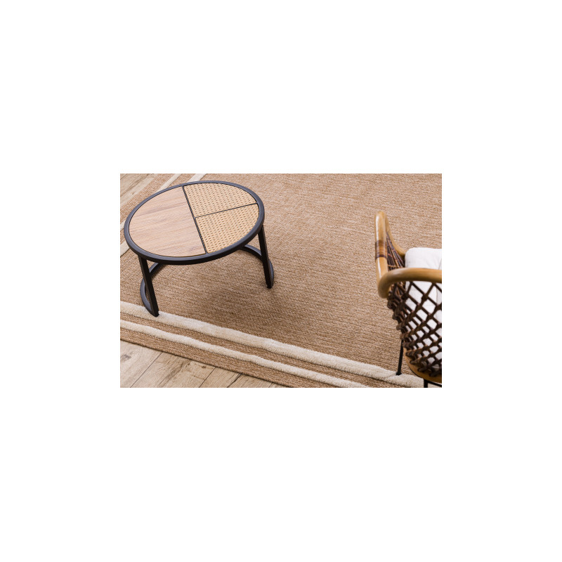 Dywan SPARK 0687A beż / krem - Ramka, sizal, strukturalny  140x190cm