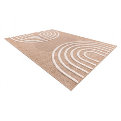 Dywan SPARK 0688A beż / krem - Geometryczny, sizal, strukturalny 160x220cm