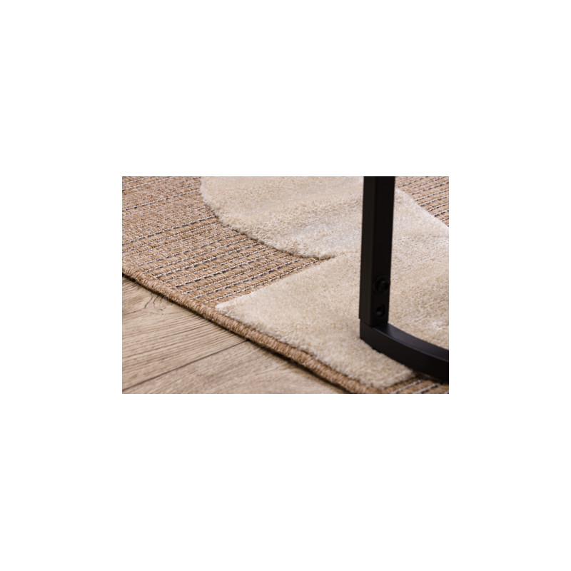 Dywan SPARK 0696A beż / krem - Geometryczny, sizal, strukturalny 160x220cm Dywan SPARK 0696A beż / krem - Geometryczny, sizal, strukturalny 160x220cm