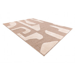 Dywan SPARK 0696A beż / krem - Geometryczny, sizal, strukturalny  180x270cm