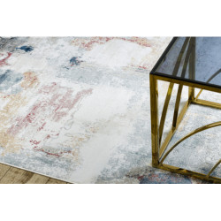 Dywan DISTIN 0144B biały / różowy / pudrowy nowoczesny - Abstrakcja, vintage, frędzle 160x230cm Dywan DISTIN 0144B biały / różowy / pudrowy nowoczesny - Abstrakcja, vintage, frędzle 160x230cm