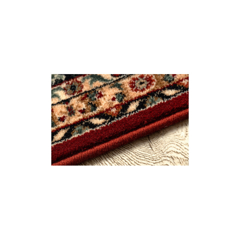 Dywan wełniany KASHQAI 4362 300 ornament bordo / czarny 67x130cm Dywan wełniany KASHQAI 4362 300 ornament bordo / czarny 67x130cm