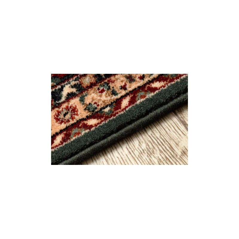 Dywan wełniany KASHQAI 4362 400 ornament zielony / bordo 80x160cm