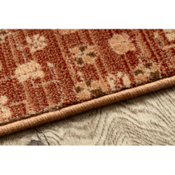 Dywan wełniany KASHQAI 4327 101 Patchwork terakota 80x160cm