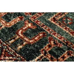 Dywan wełniany KASHQAI 4349 400 orientalny, ramka zielony 200x250cm Dywan wełniany KASHQAI 4349 400 orientalny, ramka zielony 200x250cm