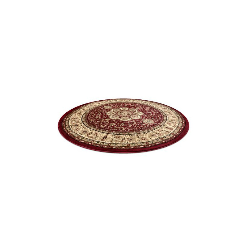 Dywan ROYAL ADR koło wzór 521 bordo koło 200cm