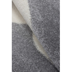 Dywan Kiddy SERDUSZKO SZARE koło 100cm Dywan Kiddy SERDUSZKO SZARE koło 100cm