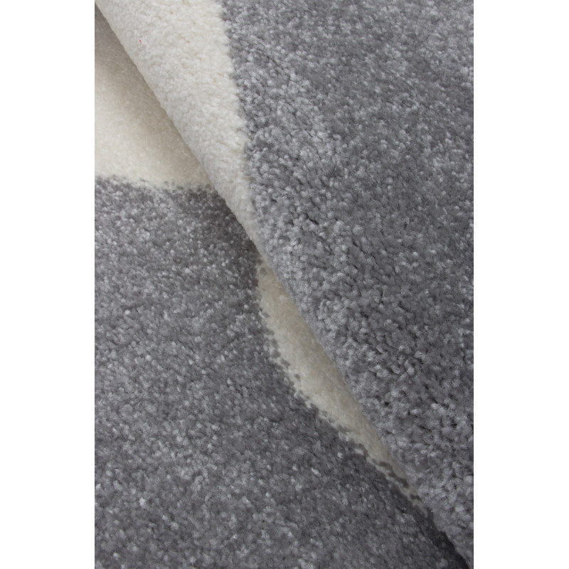 Dywan Kiddy SERDUSZKO SZARE koło 100cm Dywan Kiddy SERDUSZKO SZARE koło 100cm