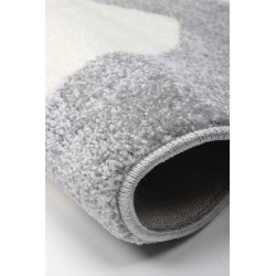 Dywan Kiddy SERDUSZKO SZARE koło 100cm Dywan Kiddy SERDUSZKO SZARE koło 100cm