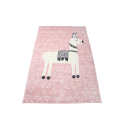 Dywan Kiddy LAMA RÓŻOWA 120x170cm Dywan Kiddy LAMA RÓŻOWA 120x170cm
