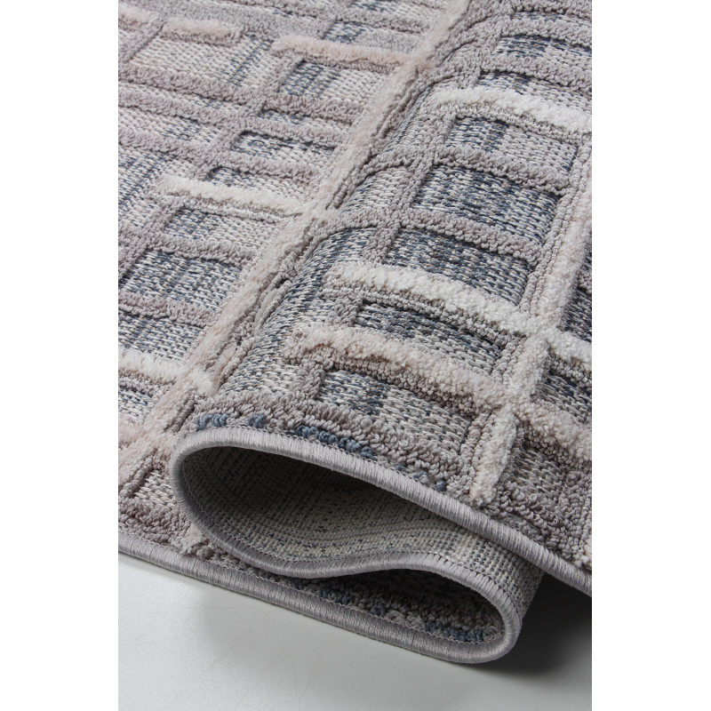 Dywan Monaco 138A L.BLUE/L.GREY 133x190cm