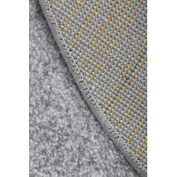 Dywan Kiddy BUŹKA SZARA koło 80cm Dywan Kiddy BUŹKA SZARA koło 80cm
