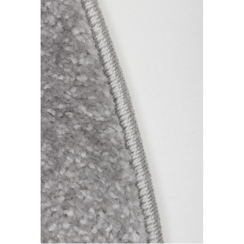 Dywan Kiddy BUŹKA SZARA koło 80cm Dywan Kiddy BUŹKA SZARA koło 80cm