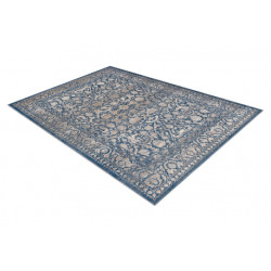 Dywan NAIN Ornament, ramka, vintage 7557/51644 beż / niebieski 160x230cm