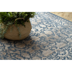 Dywan NAIN Ornament, ramka, vintage 7557/51644 beż / niebieski 160x230cm Dywan NAIN Ornament, ramka, vintage 7557/51644 beż / niebieski 160x230cm