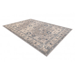 Dywan NAIN Ornament, ramka 7586/51635 beż / niebieski 80x150cm