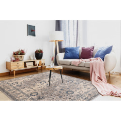 Dywan NAIN Ornament, ramka 7586/51635 beż / niebieski 80x150cm Dywan NAIN Ornament, ramka 7586/51635 beż / niebieski 80x150cm