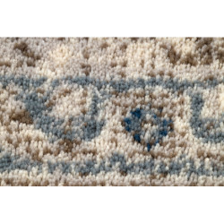 Dywan NAIN Ornament, ramka 7586/51635 beż / niebieski 240x340cm