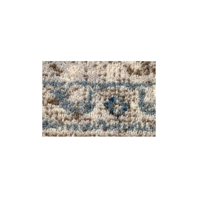 Dywan NAIN Ornament, ramka 7586/51635 beż / niebieski 240x340cm