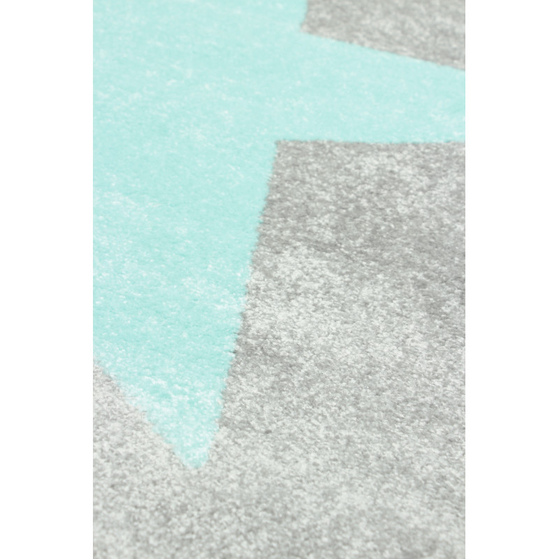 Dywan Kiddy 1140 GREY/TURQUOISE 133x190cm Dywan Kiddy 1140 GREY/TURQUOISE 133x190cm