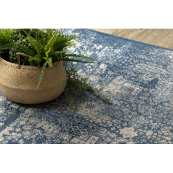 Dywan NAIN Ornament vintage 7591/51644 granat / beż 80x150cm