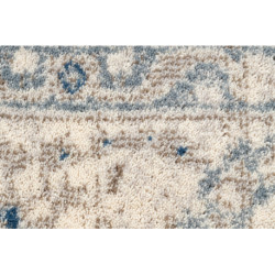 Dywan NAIN Ornament, ramka 7335/51635 beż / niebieski 80x150cm