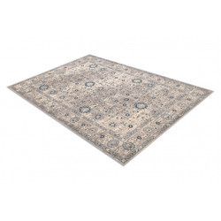 Dywan NAIN Ornament, ramka 7335/51635 beż / niebieski 200x300cm