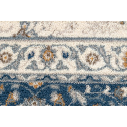 Dywan NAIN Ornament, ramka 7179/51613 beż / niebieski 240x340cm